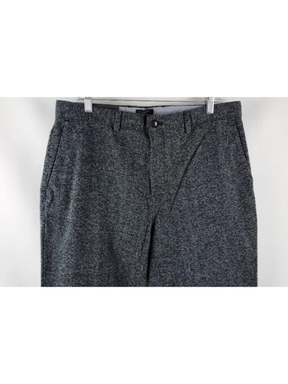 Banana Republic Jean Men 35x30 Charcoal Gray Black Emerson Pant Straight Leg NWT